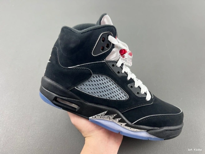 1st Kicks Metallic 605 Air HF3975- Black 5 Reimagined StreetReady Jordan 1104